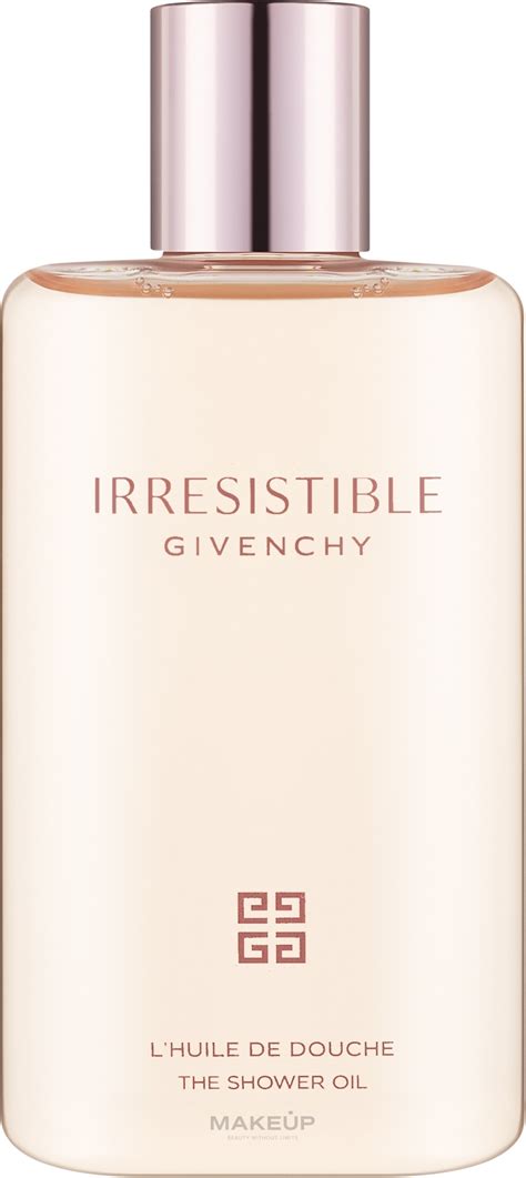 givenchy irresistible shower oil